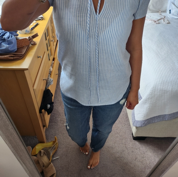 Polo Ralph Lauren Linen Blouse - Picture 9 of 10